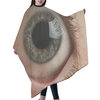 Personality  Distorted Eye Hair Cutting Cape