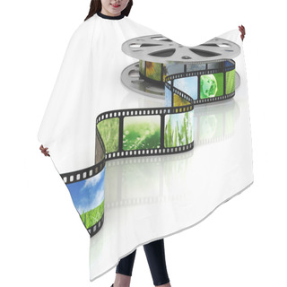 Personality  Film Reel Hair Cutting Cape