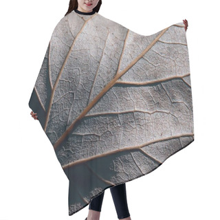 Personality  Leaf. Texture. Hair Cutting Cape