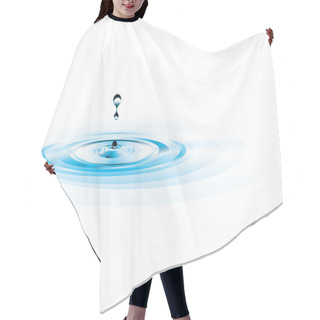 Personality  Falling Water Drop Hair Cutting Cape