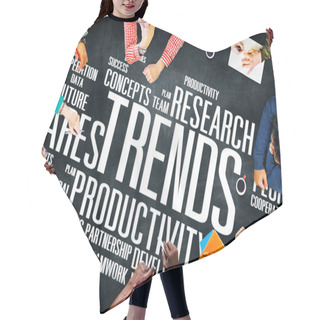 Personality  Global Shares Trends Concept Hair Cutting Cape