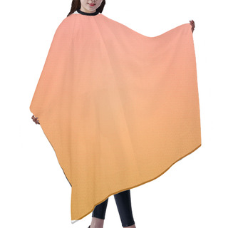 Personality  Pink,yellow And Orange Background Hair Cutting Cape