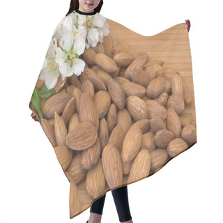 Personality  Almonds. Almond Blossoms. Hair Cutting Cape