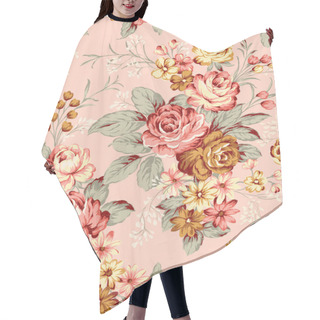 Personality  Seamless Pattern 1108 Hair Cutting Cape