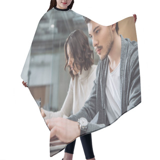 Personality  Working Hair Cutting Cape