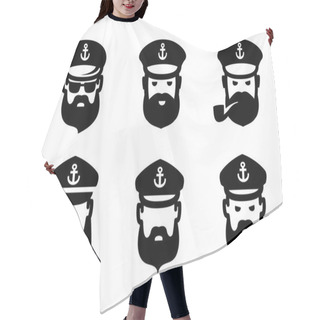 Personality  Portrait Of A Sailor Hair Cutting Cape