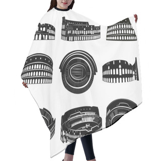 Personality  Different Views Of Roman Colosseum Hair Cutting Cape