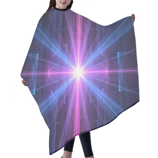 Personality  Art Abstract Bright Color Background Hair Cutting Cape