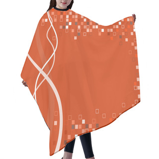 Personality  Stylish Abstract Background Hair Cutting Cape