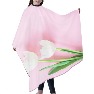 Personality  Tender Tulip Flowers Hair Cutting Cape