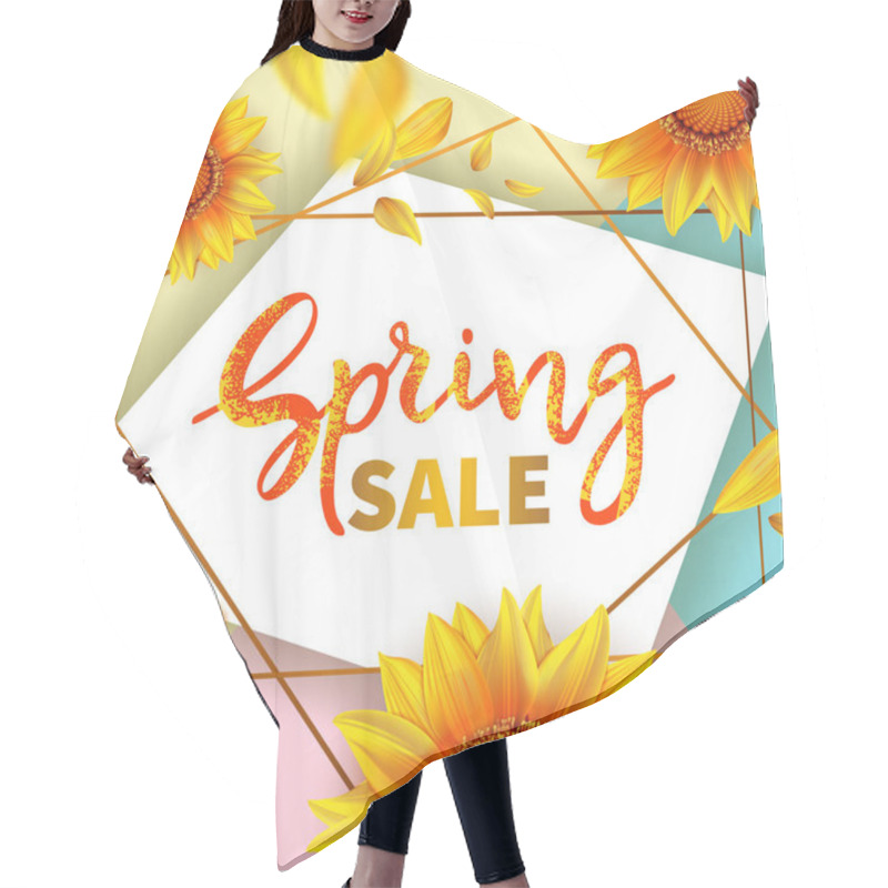 Personality  Spring sale banner hair cutting cape
