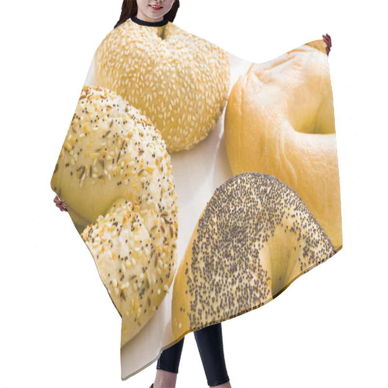 Personality  Fresh Bagels Hair Cutting Cape