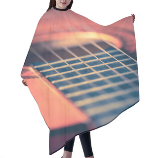 Personality  Classic Acoustic Guitar Hair Cutting Cape