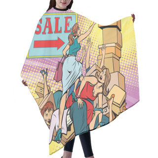Personality  Women Battle For Discount On Sale Hair Cutting Cape