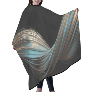 Personality  Abstract 3D Rendering Of A Modern Shape Hair Cutting Cape