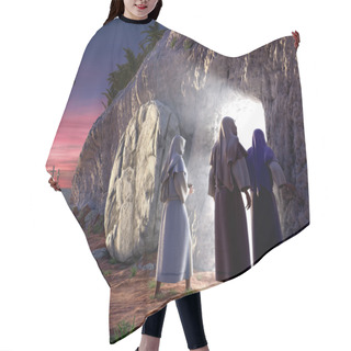 Personality  He Is Risen Hair Cutting Cape