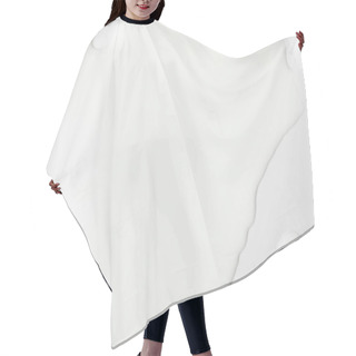 Personality  Abstract White Background With Copy Space Hair Cutting Cape