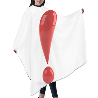 Personality  Exclamation Point Hair Cutting Cape