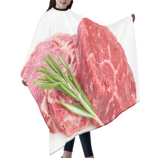 Personality  Fresh Raw Beef Meat Hair Cutting Cape