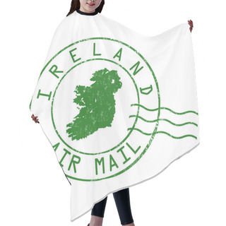 Personality  Ireland Stamp Or Sign Hair Cutting Cape