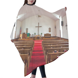 Personality  Country Church Interior Hair Cutting Cape