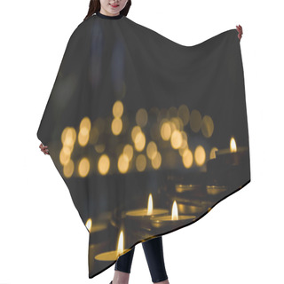 Personality  Candles Hair Cutting Cape