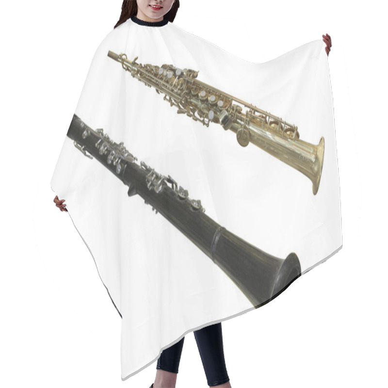 Personality  Clarinets Hair Cutting Cape