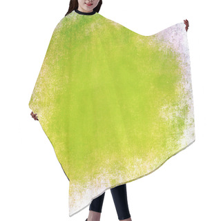 Personality  Abstract Green Background Texture Design Layout, Vintage Grunge  Hair Cutting Cape