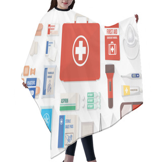 Personality  First Aid Kit Box  Hair Cutting Cape