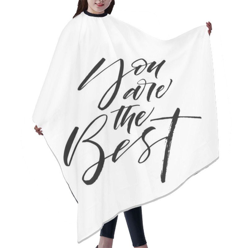 Personality  You are the best postcard. hair cutting cape