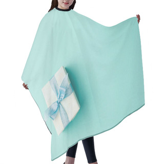 Personality  Christmas Gift With Ribbon Hair Cutting Cape