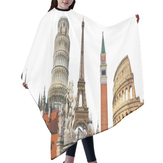 Personality  European Holidays - Travelling Background Hair Cutting Cape