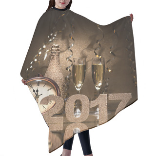 Personality  New Years Eve Celebration Hair Cutting Cape