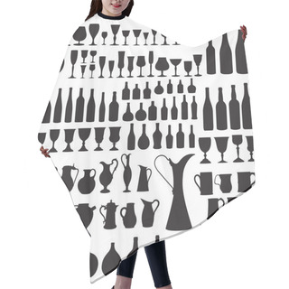 Personality  Wineware Silhouettes Hair Cutting Cape