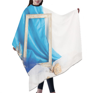 Personality  Vintage Frame Hair Cutting Cape