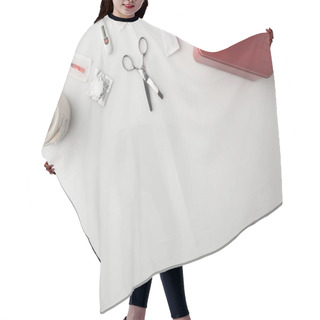 Personality  Medicine Chest With Medical Supplies  Hair Cutting Cape