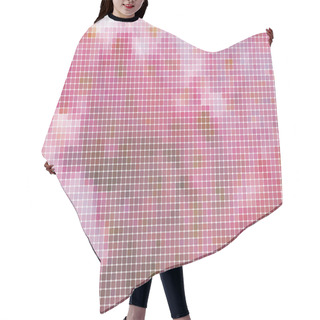 Personality  Abstract Mosaic Background Hair Cutting Cape