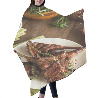 Personality  Organic Grilled Lamb Chops Hair Cutting Cape