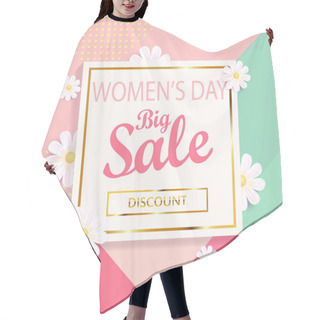 Personality  Women's Day Big Sale Template Hair Cutting Cape