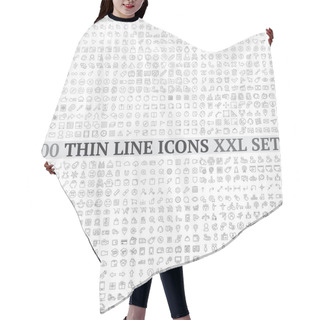 Personality  Icons Exclusive  Collection Contains Hair Cutting Cape