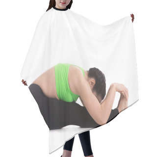 Personality  Seated Forward Bend Yoga Pose Hair Cutting Cape