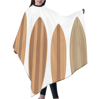 Personality  Wooden Surfboards Hair Cutting Cape