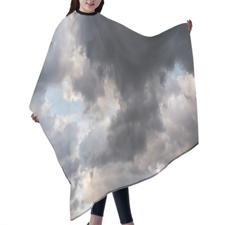 Personality  Beautiful Storm Sky With Dark Clouds, Apocalypse  Hair Cutting Cape