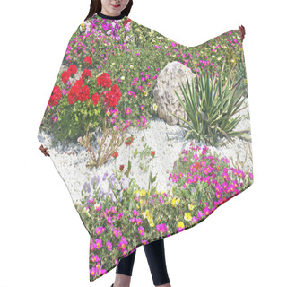Personality  Flower Beds Hair Cutting Cape