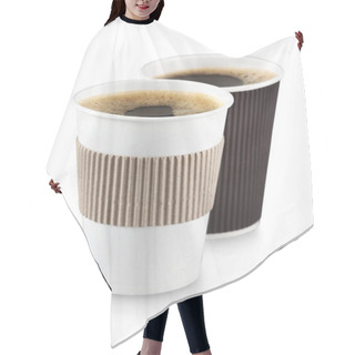 Personality  Paper Coffee Cups  Hair Cutting Cape