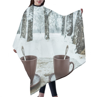 Personality  Two Cups Of Tea Hair Cutting Cape