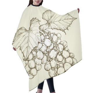 Personality  Bunch Of Grapevine Hair Cutting Cape