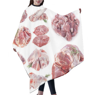 Personality  Lamb Meat Hair Cutting Cape