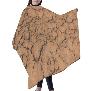 Personality  Dry Cracked Background Hair Cutting Cape