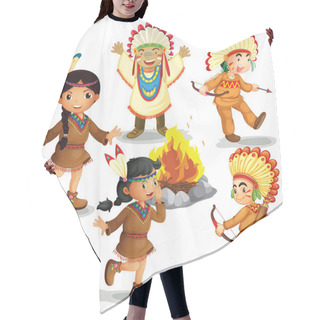 Personality  Indians Hair Cutting Cape